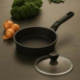 Vento Döküm Cam Kapaklı Tava 22X5 cm - Çok Renkli