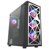 Vento Vg12al Fsp 750W 80+ Bronz Gen5 4X120mm Rgb Fan Temperli Cam Usb 3.0 Mesh E-Atx Mid-Tower Kasa