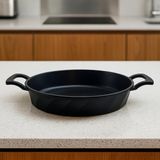 Vento Yanmaz Yapışmaz Titanyum Kaplama Sahan Omlet Tava 22 cm - Siyah