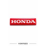 Ventoze HONDA LOGOLU Damla Etiket 3D Reçine Logo Sticker Oto Araç İçi Dekoratif Aksesuar 6x1,5 Cm