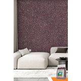 Ventrawall - Ipek Sıva | Canlı Sıva | Isı Ve Ses Yalıtımlı Sıva | Kırmızı - Siyah | BL03 - 1,5 Kg | 5m²