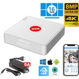 Ventus 8mp Xmeye Icsee 16 Kanal Kayıt Cihazı Nvr 4K