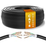 Ventus Cat6 Kablo AWG23 Bakır Tel Double Layer Iç ve Dış Mekan 100 metre