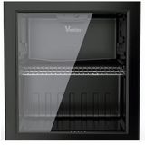 Ventus Minibar Mini Buzdolabı Camlı Siyah 50 Lt