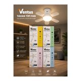 Ventus tavan Vantilatör ışık 1 Adet