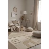 venucci home & living Quincey Bukleli Yumuşak Peluş Post Çocuk Odası Halı Erkek Çocuk Odası Halısı