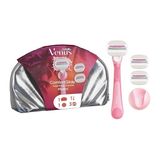 Venüs 2 Adet Gillette Venus Pro Comfortglide Sugarberry Kokulu Kadın Tıraş Bıçağı 3 Başlık + Çanta