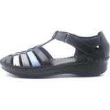 Venüs 23033319 Kadın Deri Sandalet - Siyah