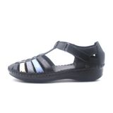 Venüs 23033319Y Siyah Vizon Kadın Sandalet
