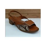 Venüs 24026020 Kadın Deri Sandalet - Taba