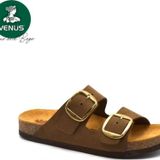 VENÜS 24320004Y MANTAR TABAN TOKALI DERİ KADIN TERLİK
