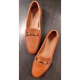 Venüs 25484204Y Kadın Hakiki Deri Loafer Babet - Taba