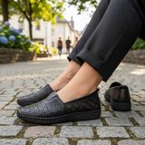 Venüs 26370013Y Kadın Hakiki Deri Anatomik Comfort Jel Taban Günlük Ayakkabı - Siyah