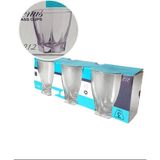 Venüs 3'lü Su Bardağı 250ML ROYALEKS-212 - Renkli - 300 ml