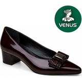 Venüs Apras Hakiki Deri Comfort Ortopedik Kadın Klasik Topuklu Ayakkabı - Bordo
