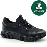 Venüs Azalea Hakiki Deri Ortopedik Kadın Casual Ayakkabı - Siyah
