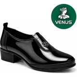 Venüs Balbissa Hakiki Deri Comfort Ortopedik Kadın Klasik Topuklu Ayakkabı - Siyah