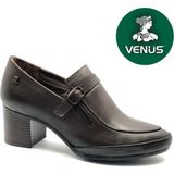 Venüs Bexus Hakiki Deri Comfort Ortopedik Kadın Topuklu Ayakkabı - Kahverengi
