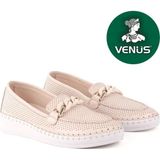 Venüs Blower Hakiki Deri Kadın Babet Ayakkabı