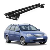 Venüs Chevrolet Lacetti Sw (2005-2011) Uyumlu Siyah Ara Atkı Port Bagaj Tavan Barı