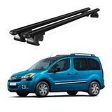 Venüs Citroen Berlingo (2008-2018) Uyumlu Siyah Ara Atkı Port Bagaj Tavan Barı