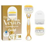 Venus ComfortGlide Hindistan Cevizi Tıraş Makinesi + 2 Bıçak + Duş Askısı