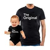 Venüs Dijital The Original The Remix Siyah Tshirt Zıbın (Baba Oğul Kombin Yapılabilir Fiyatlar Ayrı Ayrıdır) - 6 - 9 Ay
