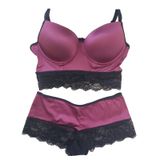 Venüs Dolgulu Bralet Takım Kırmızı 80B