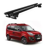 Venüs Fiat Doblo (2010-2022) Uyumlu Siyah Ara Atkı Port Bagaj Tavan Barı