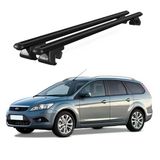 Venüs Ford Focus Wagon (2008-2011) Uyumlu Siyah Ara Atkı Port Bagaj Tavan Barı