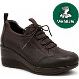 Venüs Halone Hakiki Deri Comfort Ortopedik Kadın Casual Ayakkabı - Kahverengi