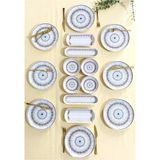 Venüs Home Blue Eyes 8 Kişilik 16 Parça Kahvaltı Takımı