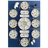 VENÜS HOME DECORATION Flora model 8 kişilik 19 parça kahvaltı takımı