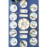 VENÜS HOME DECORATION Gelincik model 12 kişilik 23 parça kahvaltı takımı