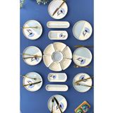 VENÜS HOME DECORATION Gelincik model 8 kişilik 19 parça kahvaltı takımı