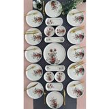 VENÜS HOME DECORATION Hasbahçe 12 Kişilik 21 Parça Kahvaltı Takımı