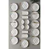 VENÜS HOME DECORATION Pastel Bahçe 12 kişilik 20 Parça Kahvaltı Takımı