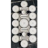 VENÜS HOME DECORATION Siyah elips model 12 kişilik 23 parça kahvaltı takımı