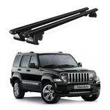 Venüs Jeep Cherokee Kk (2008-2014) Uyumlu Siyah Ara Atkı Port Bagaj Tavan Barı