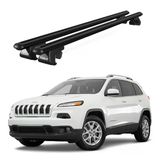 Venüs Jeep Cherokee Kl (2013 Ve Sonrası) Uyumlu Siyah Ara Atkı Port Bagaj Tavan Barı