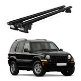 Venüs Jeep Cherokee Sport (2007-2011) Uyumlu Siyah Ara Atkı Port Bagaj Tavan Barı