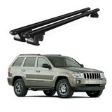 Venüs Jeep Grand Cherokee Limited (2005-2010) Uyumlu Siyah Ara Atkı Port Bagaj Tavan Barı
