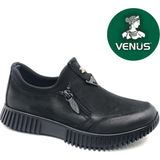 Venüs Kadın Hakiki Deri Ortopedik Günlük Ayakkabı 25405007K - Siyah - 36