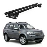 Venüs Land Rover Freelander (2006-2015) Uyumlu Siyah Ara Atkı Port Bagaj Tavan Barı