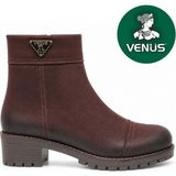 Venüs Lepito Hakiki Deri Kaymaz Taban Ortopedik Kadın Bot - Kahverengi