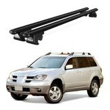 Venüs Mitsubishi Outlander (2001-2006) Uyumlu Siyah Ara Atkı Port Bagaj Tavan Barı