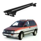 Venüs Mitsubishi Space Runner (1991-2001) Uyumlu Siyah Ara Atkı Port Bagaj Tavan Barı