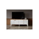 Venüs Modüler Mebran Kapak. Duru Tv Sehpas 160 Cm Perast Oval Tv Ünitesi