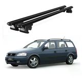 Venüs Opel Astra G Station Wagon (1998-2004) Uyumlu Siyah Ara Atkı Port Bagaj Tavan Barı