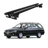Venüs Peugeot 306 Station Wagon (1993-2001) Uyumlu Siyah Ara Atkı Port Bagaj Tavan Barı